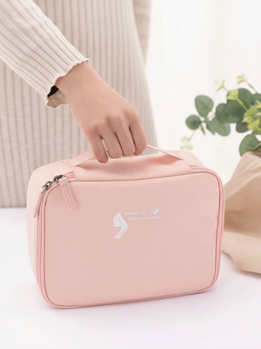 Bolsa Cosmetiquera Organizadora de Maquillaje de Viaje