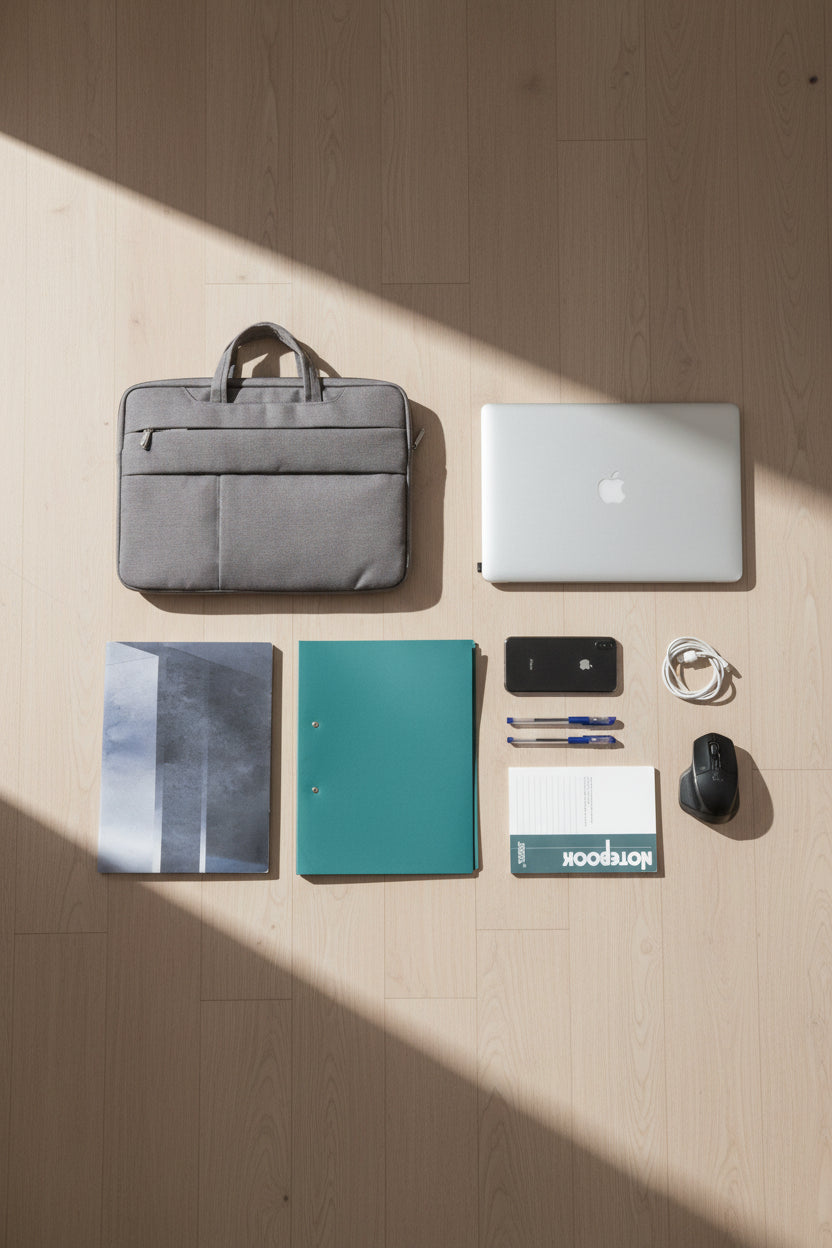 Maletín para Laptop y Accesorios - Funda Protectora de Viaje