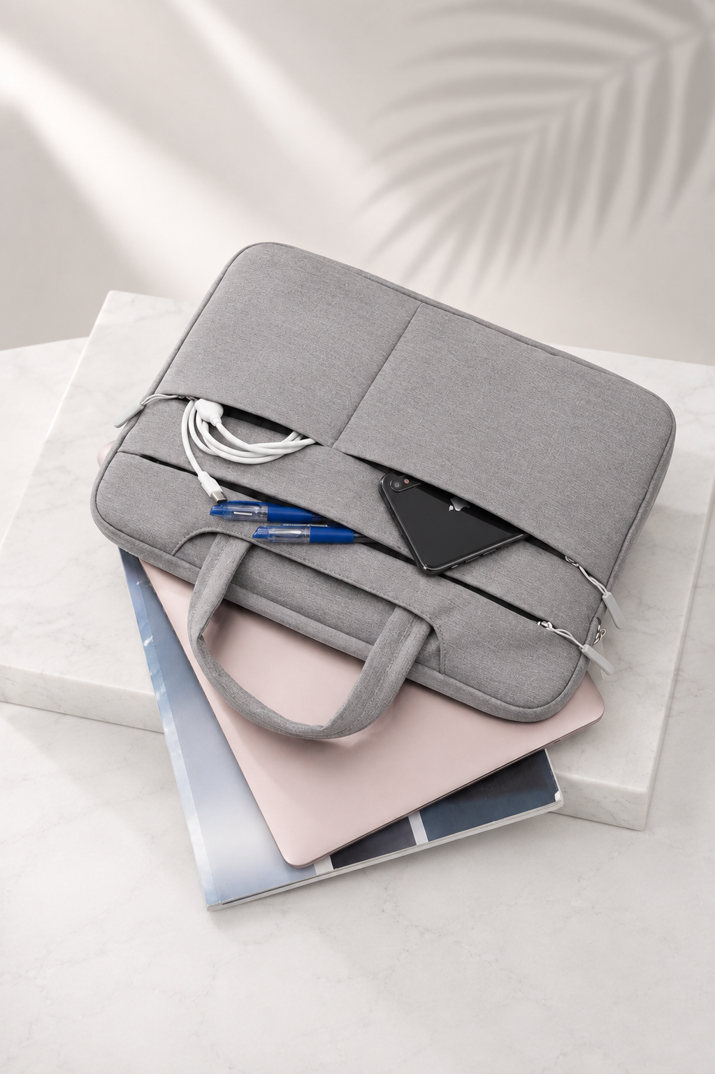Maletín para Laptop y Accesorios - Funda Protectora de Viaje
